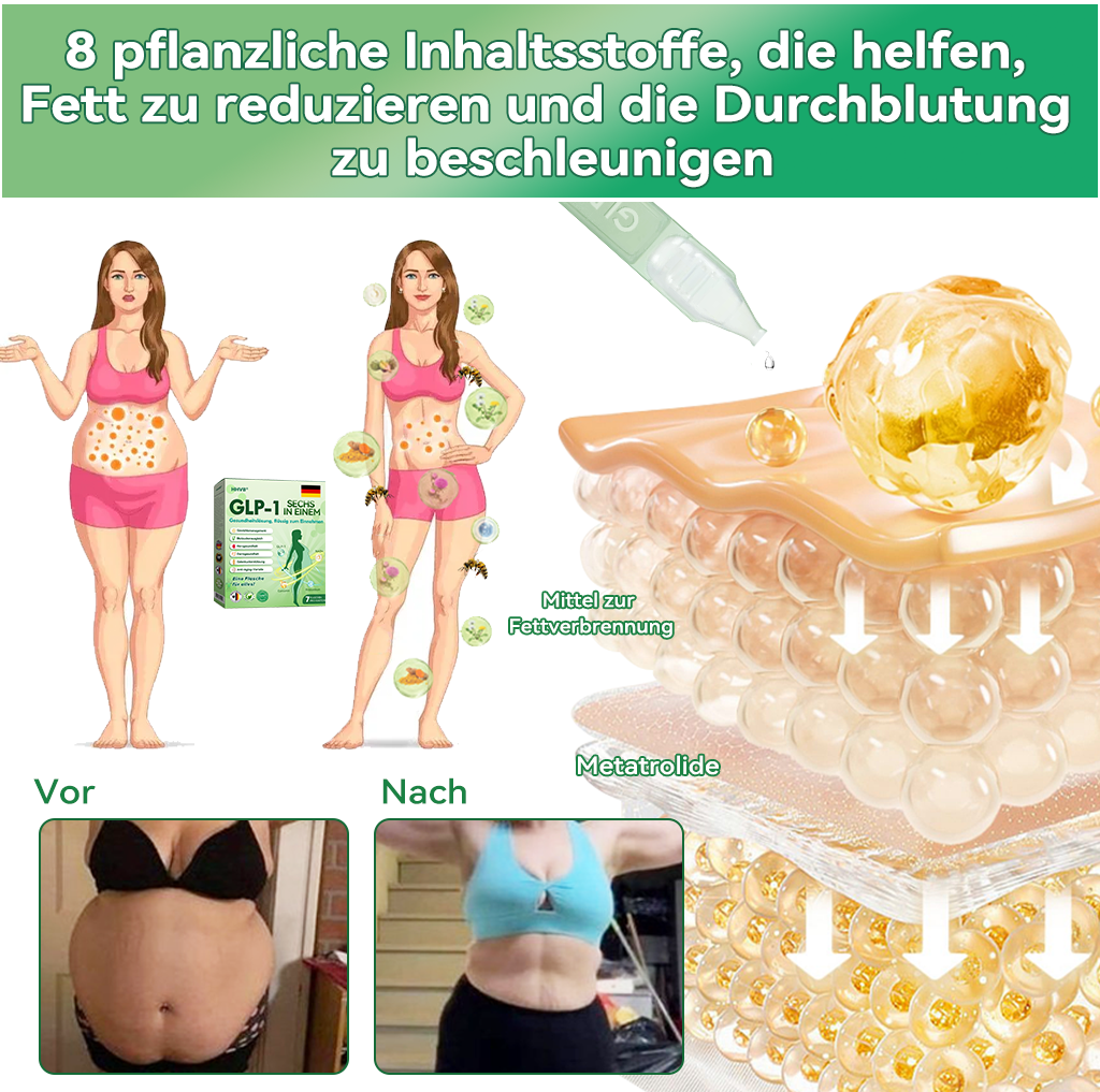𝐇𝗛𝑉𝖡® 🇩🇪 6-in-1-𝐆𝗟𝑷-1-Gesundheitsformel 🌿🌿, 𝐟𝐥ü𝐬𝐬𝐢𝐠 𝐳𝐮𝐦 𝐄𝐢𝐧𝐧𝐞𝐡𝐦𝐞𝐧 (Nur eine Dosis pro Tag, sichtbare Veränderungen in 7 Tagen) ✅ Für Fettleibigkeit, kardiovaskuläre Gesundheit, Diabetes, Schlafapnoe, Gelenkprobleme und mehr.