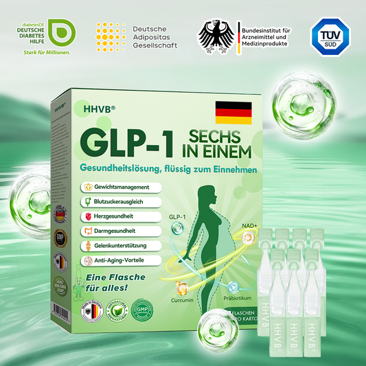 𝐇𝗛𝑉𝖡® 🇩🇪 6-in-1-𝐆𝗟𝑷-1-Gesundheitsformel 🌻🌻, 𝐟𝐥ü𝐬𝐬𝐢𝐠 𝐳𝐮𝐦 𝐄𝐢𝐧𝐧𝐞𝐡𝐦𝐞𝐧 (Nur eine Dosis pro Tag, sichtbare Veränderungen in 7 Tagen) ✅ Für Fettleibigkeit, kardiovaskuläre Gesundheit, Diabetes, Schlafapnoe, Gelenkprobleme und mehr.
